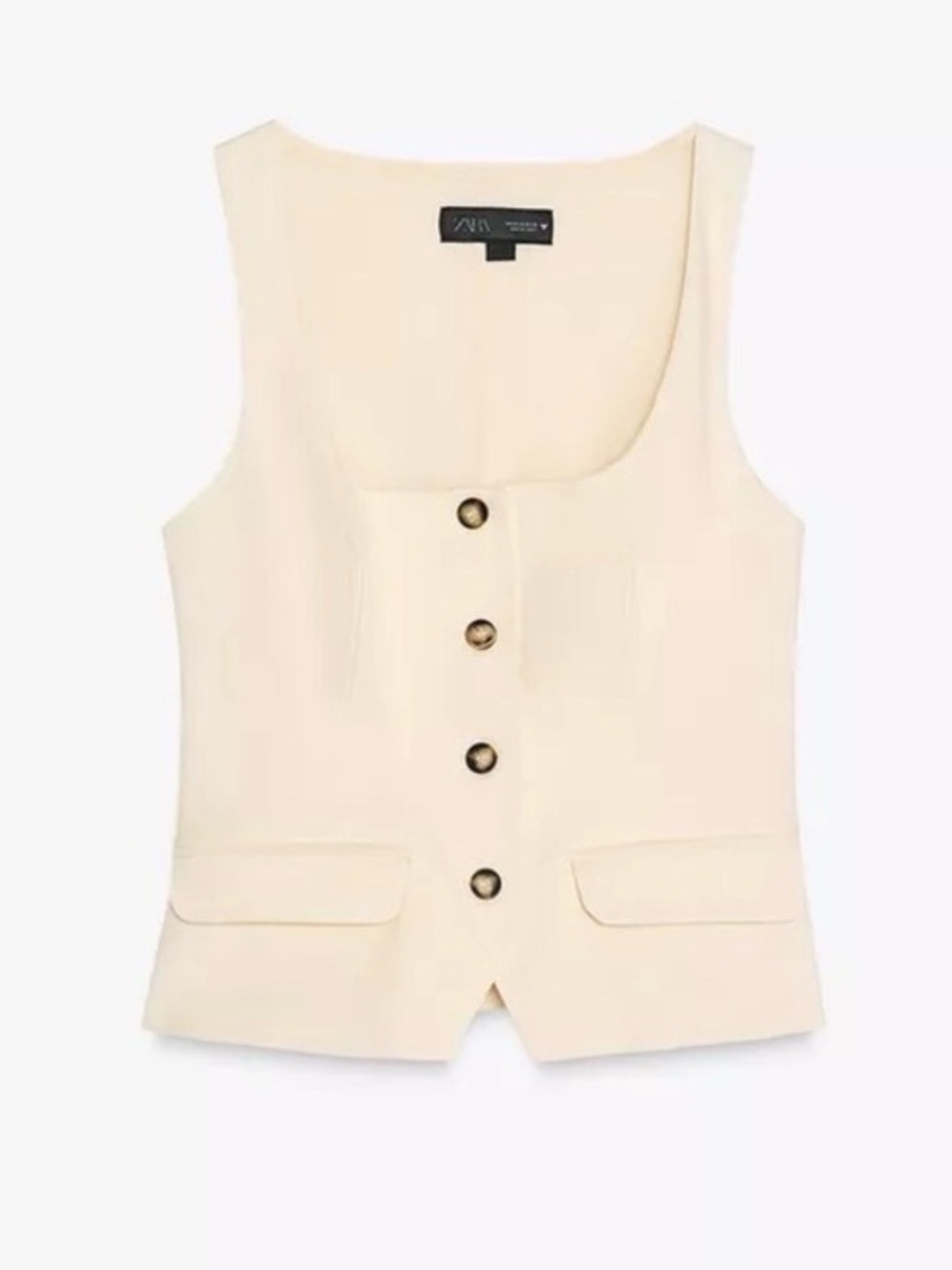 Zara • Square neck vest top